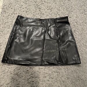 Leather Skirt